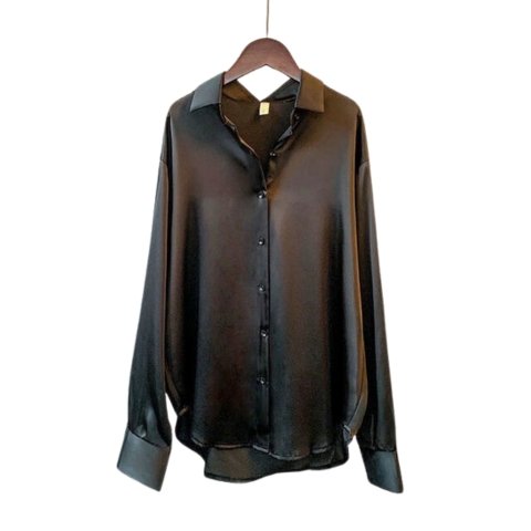 Camisa Social Feminina em Seda ChicSoul