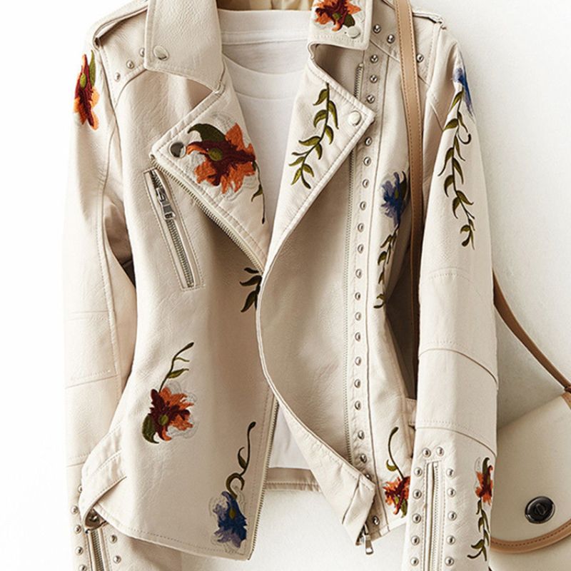 Jaqueta-Retro-Couro-Sintetico-Bordada-Floral-ChicSoul