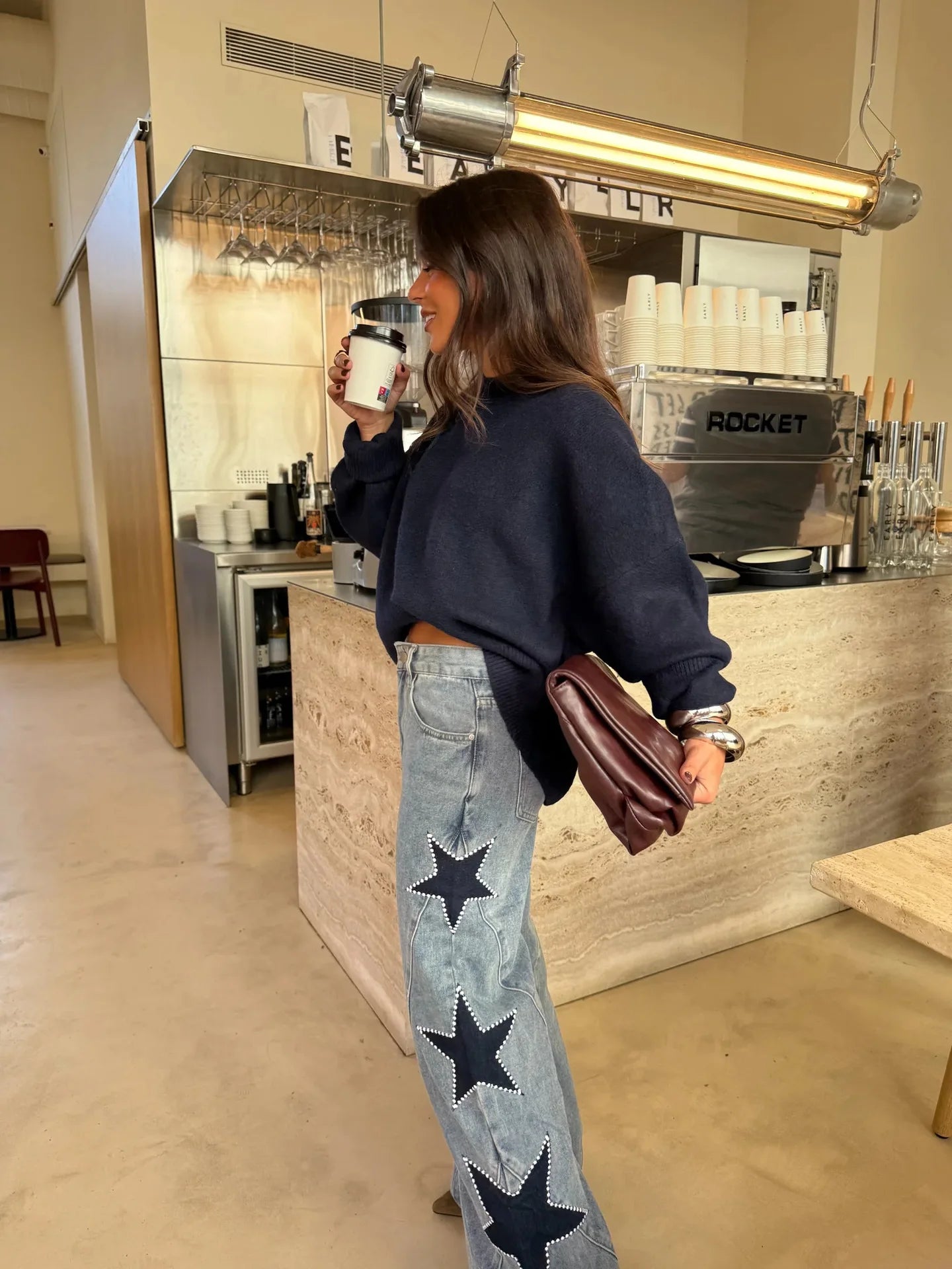 Calça Jeans Reta Casual Star