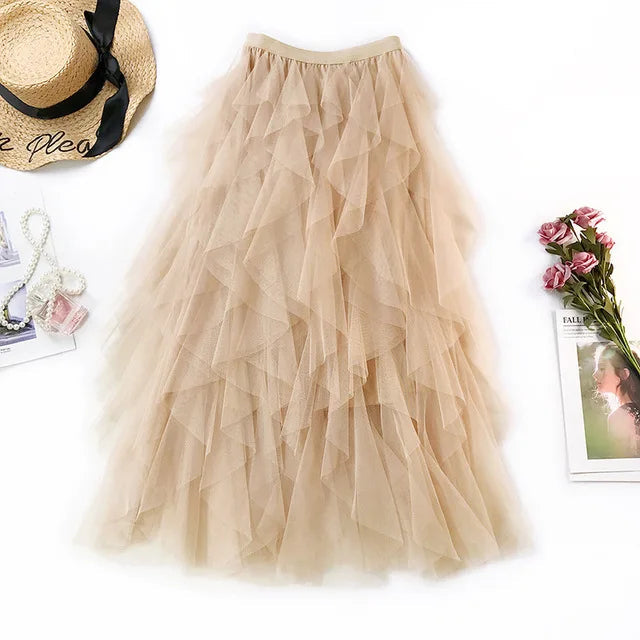 Saia de Tule Midi ChicSoul