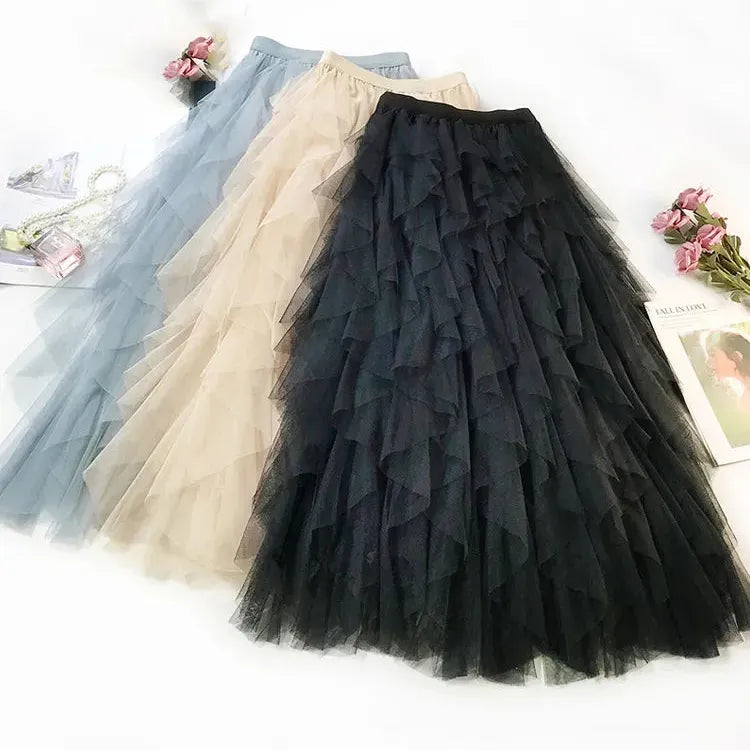 Saia de Tule Midi ChicSoul