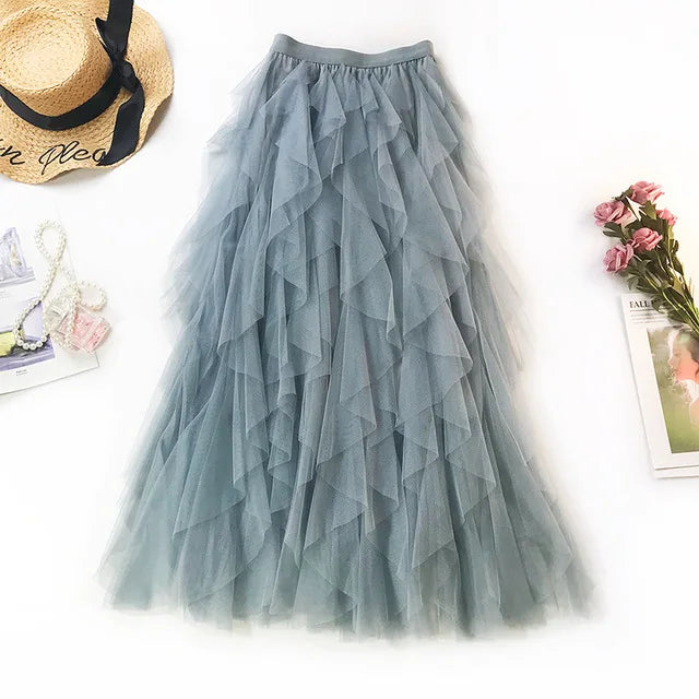 Saia de Tule Midi ChicSoul