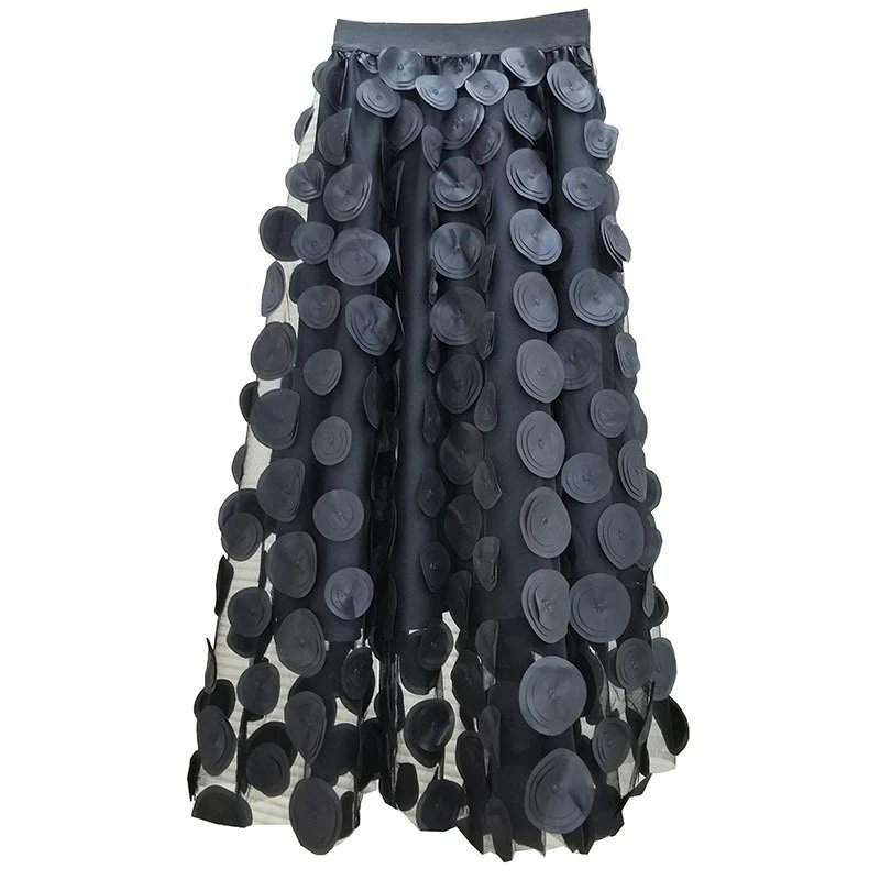 Saia de Tule com Espirais ChicSoul