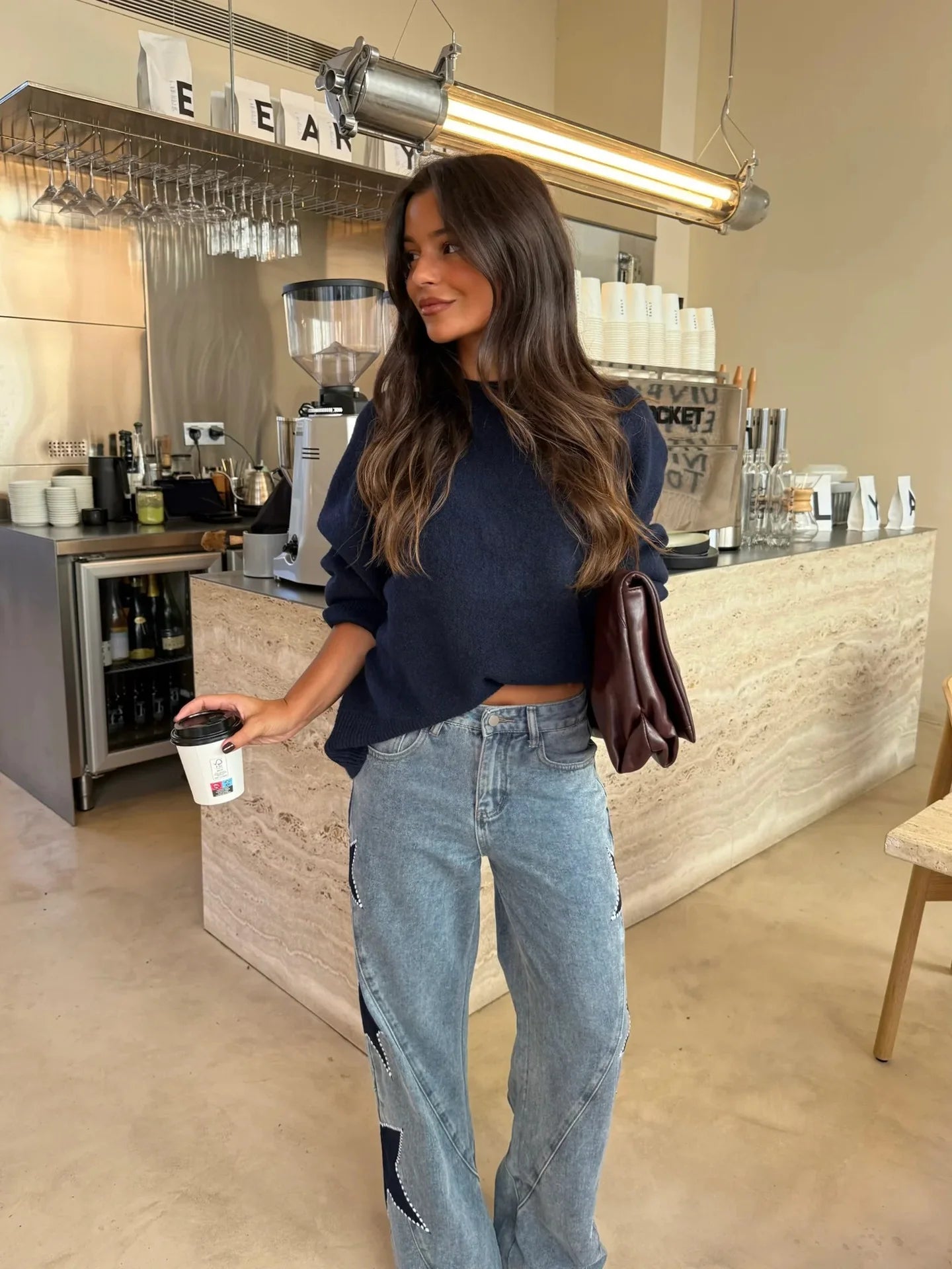 Calça Jeans Reta Casual Star
