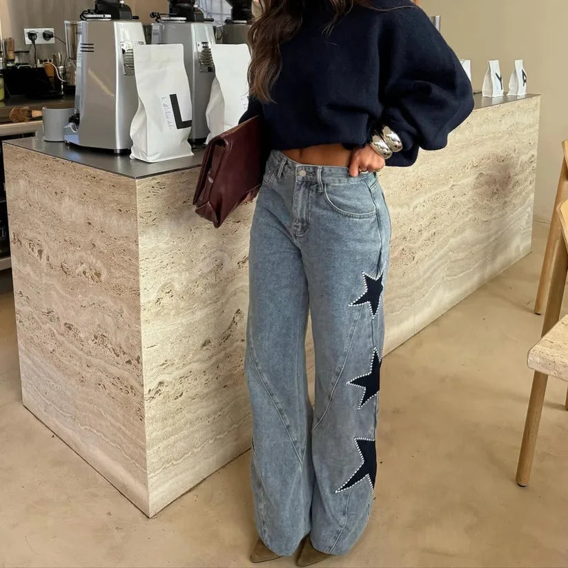 Calça Jeans Reta Casual Star