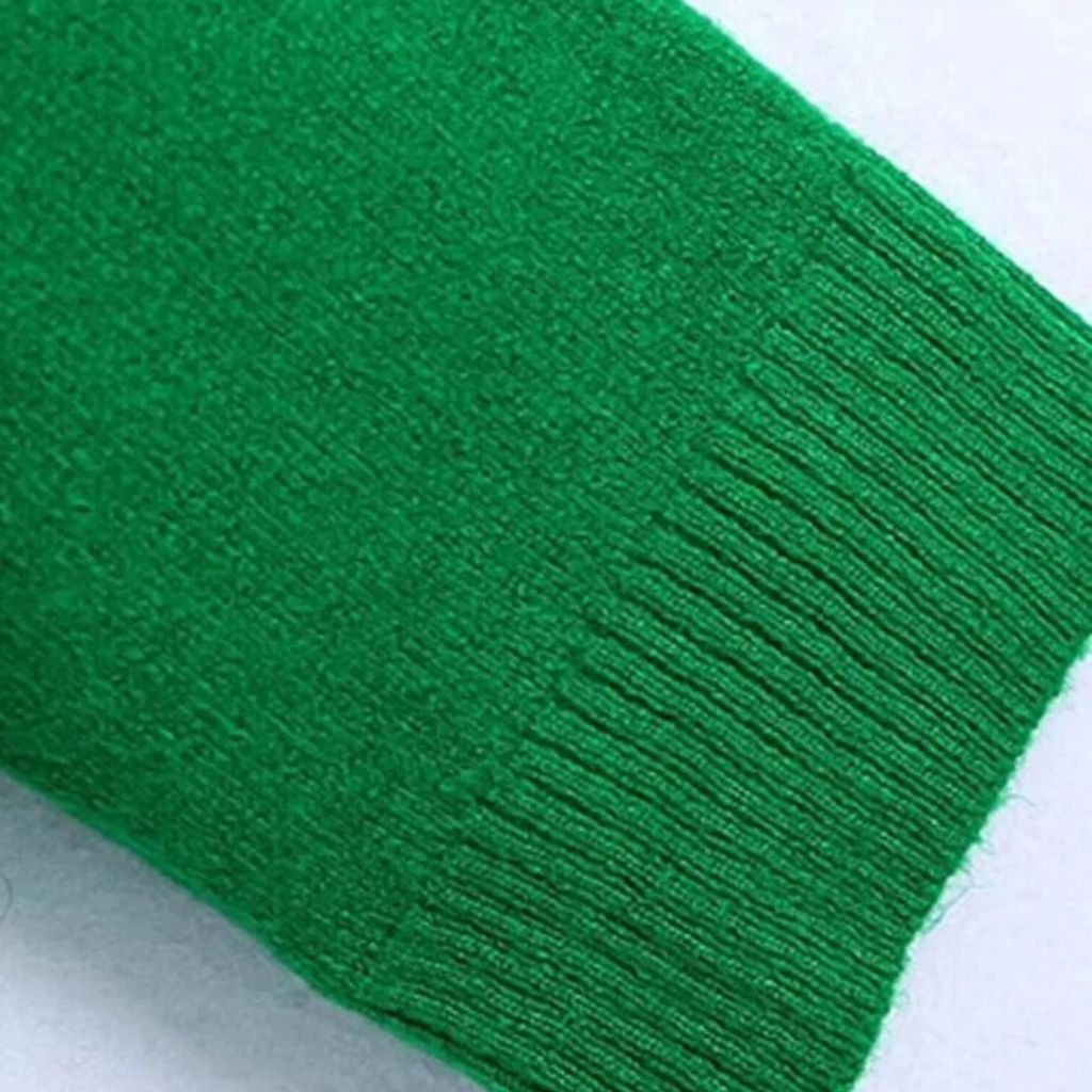 Suéter Feminino Gola Alta Verde ChicSoul
