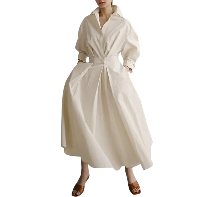 Vestido Camisa Elegante ChicSoul