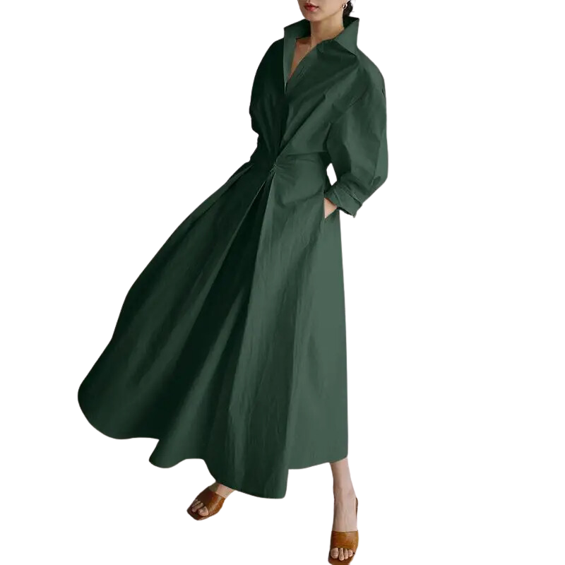 Vestido Camisa Elegante ChicSoul