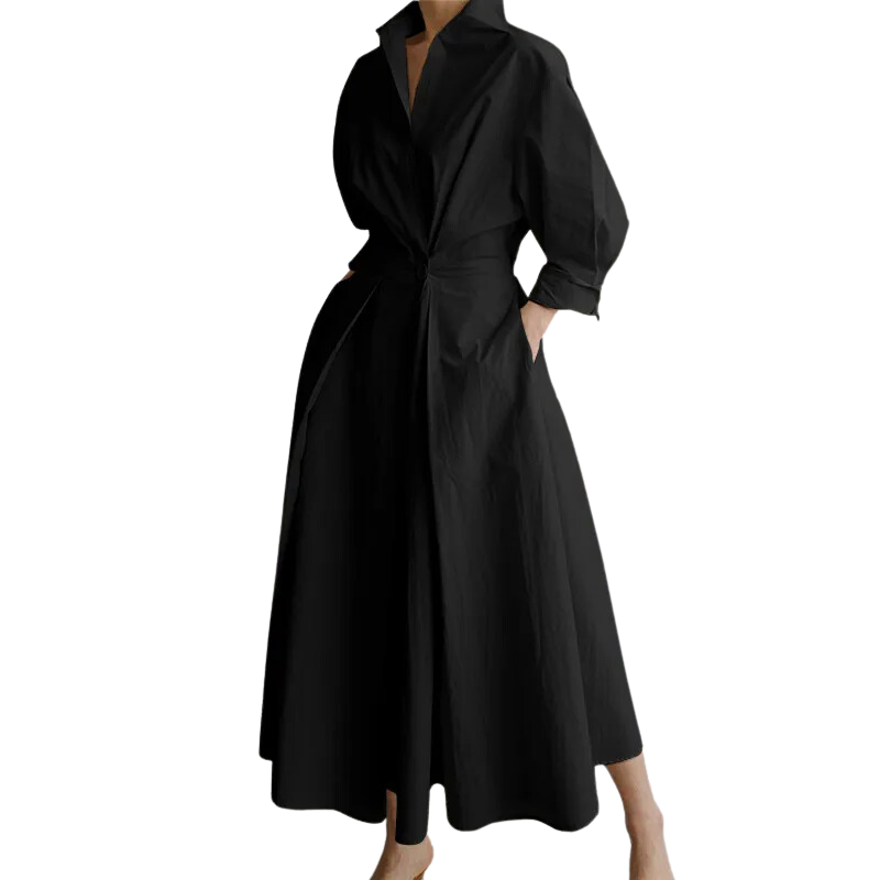 Vestido Camisa Elegante ChicSoul