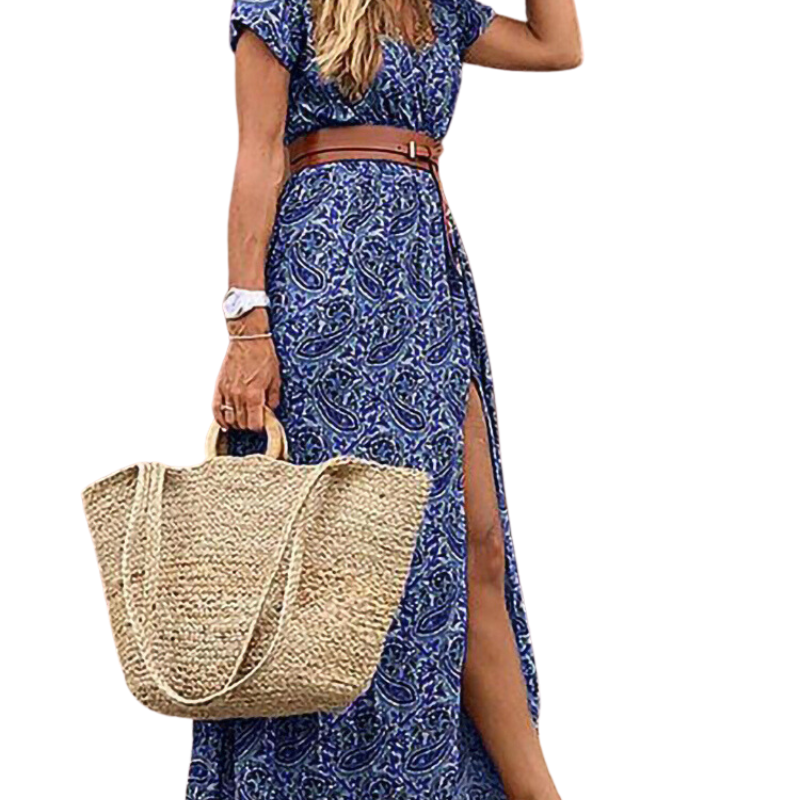 Vestido Longo Estampado ChicSoul