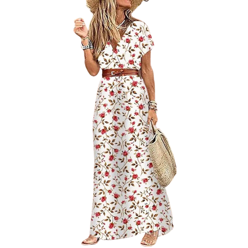 Vestido Longo Estampado ChicSoul