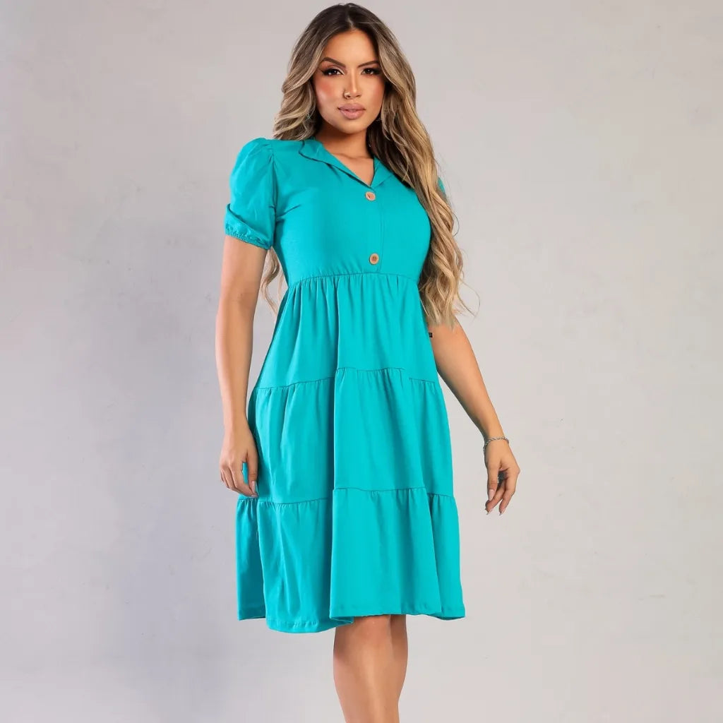 Vestido Midi Camadas 3 Marias ChicSoul