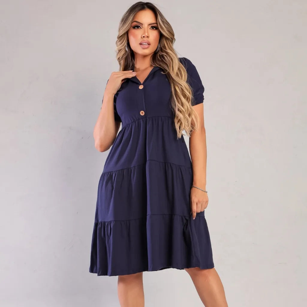 Vestido Midi Camadas 3 Marias ChicSoul