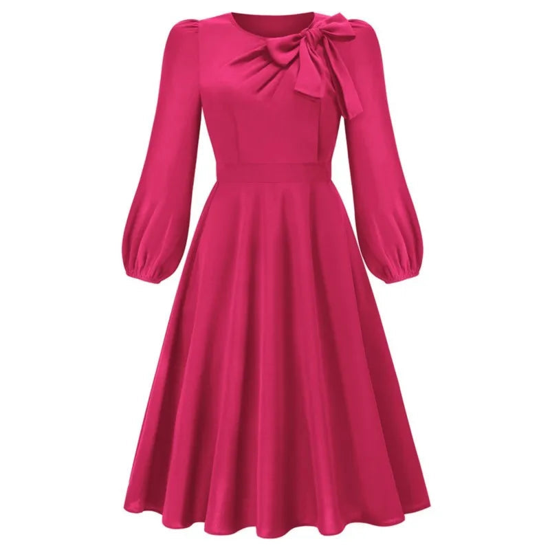 Vestido Midi Manga Longa ChicSoul