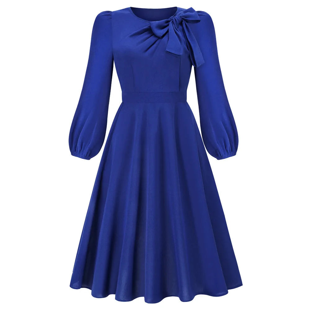 Vestido Midi Manga Longa ChicSoul