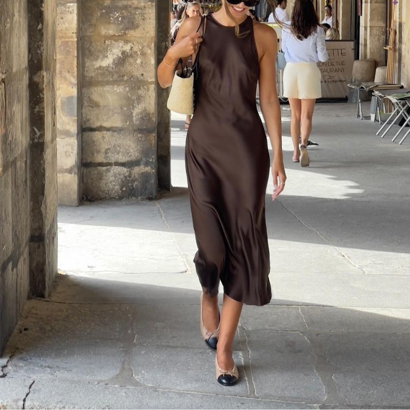 Vestido Longo Leve Casual