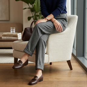 Calça Feminina Lápis de Lã