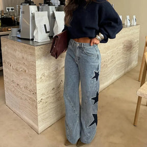 Calça Jeans Reta Casual Star