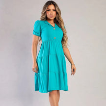 Vestido Midi Camadas 3 Marias ChicSoul