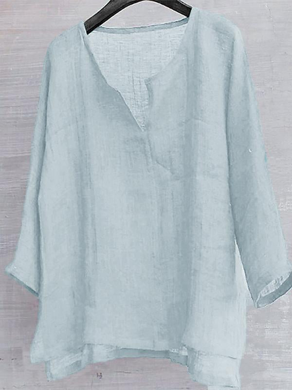 Camisa de Linho para o Verão/Praia