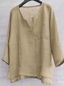 Camisa de Linho para o Verão/Praia