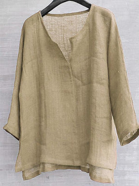 Camisa de Linho para o Verão/Praia