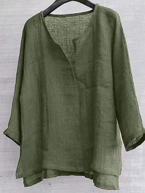 Camisa de Linho para o Verão/Praia