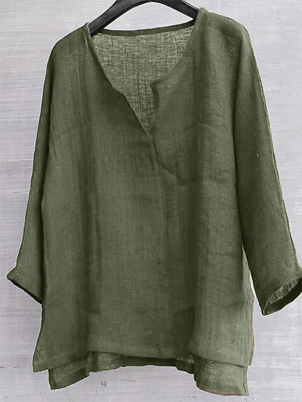 Camisa de Linho para o Verão/Praia