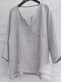 Camisa de Linho para o Verão/Praia