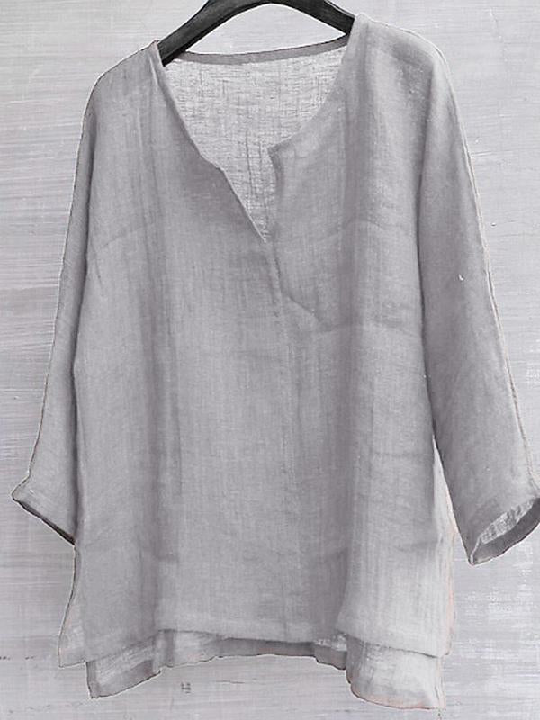Camisa de Linho para o Verão/Praia