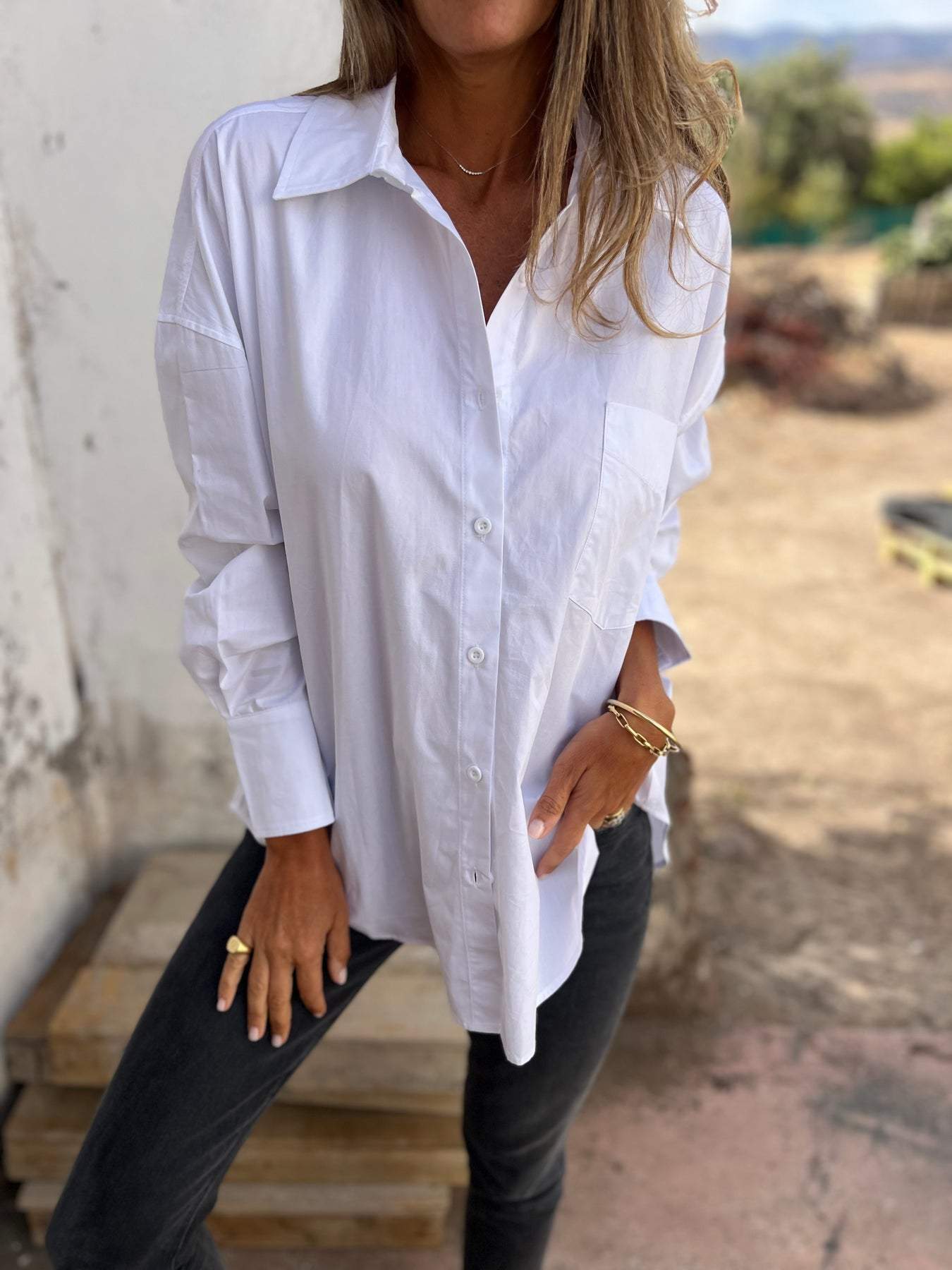 Camisa de Manga Longa com Lapela ChicSoul - detalhe 1